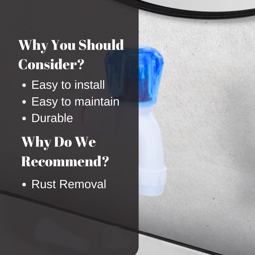 Mashu Diamond Heavy Plastic PVC Long Body Foam +N/Z Tap For Bathroom & Kitchen(Blue & White) - Image 3