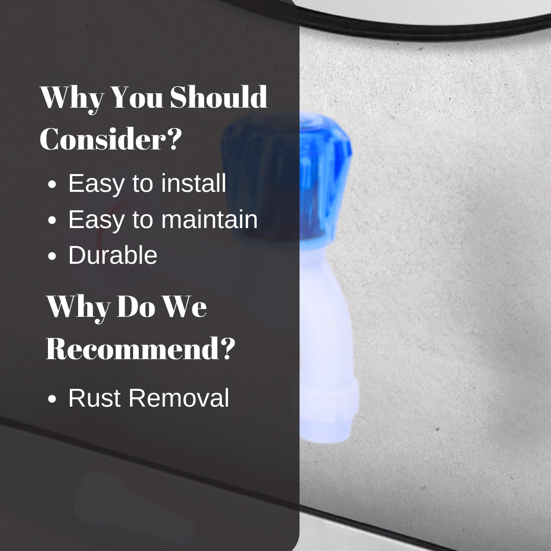 Mashu Diamond Heavy Plastic PVC Long Body Foam +N/Z +W/M Tap For Bathroom & Kitchen(Blue & White) - Image 4