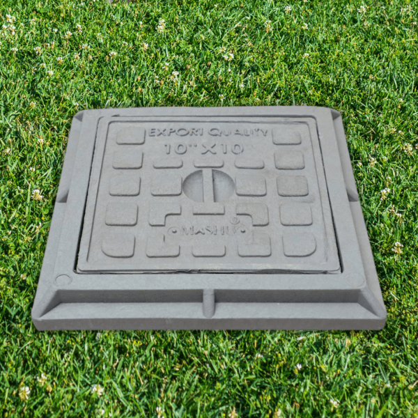 Mashu Heavy Duty  Manhole Cover For All Purposes (10” x 10”) - Image 3
