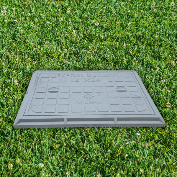 Mashu Heavy Duty Manhole Cover 7.5 Tons For All Purposes (18” x 24”) - Image 2